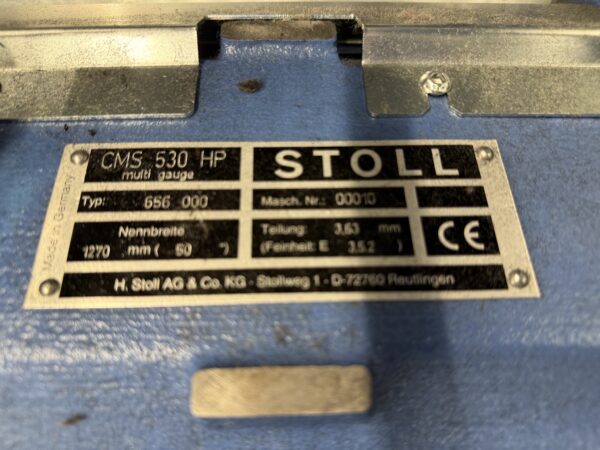 STOLL CMS530HP 3,5.2gg - Image 2